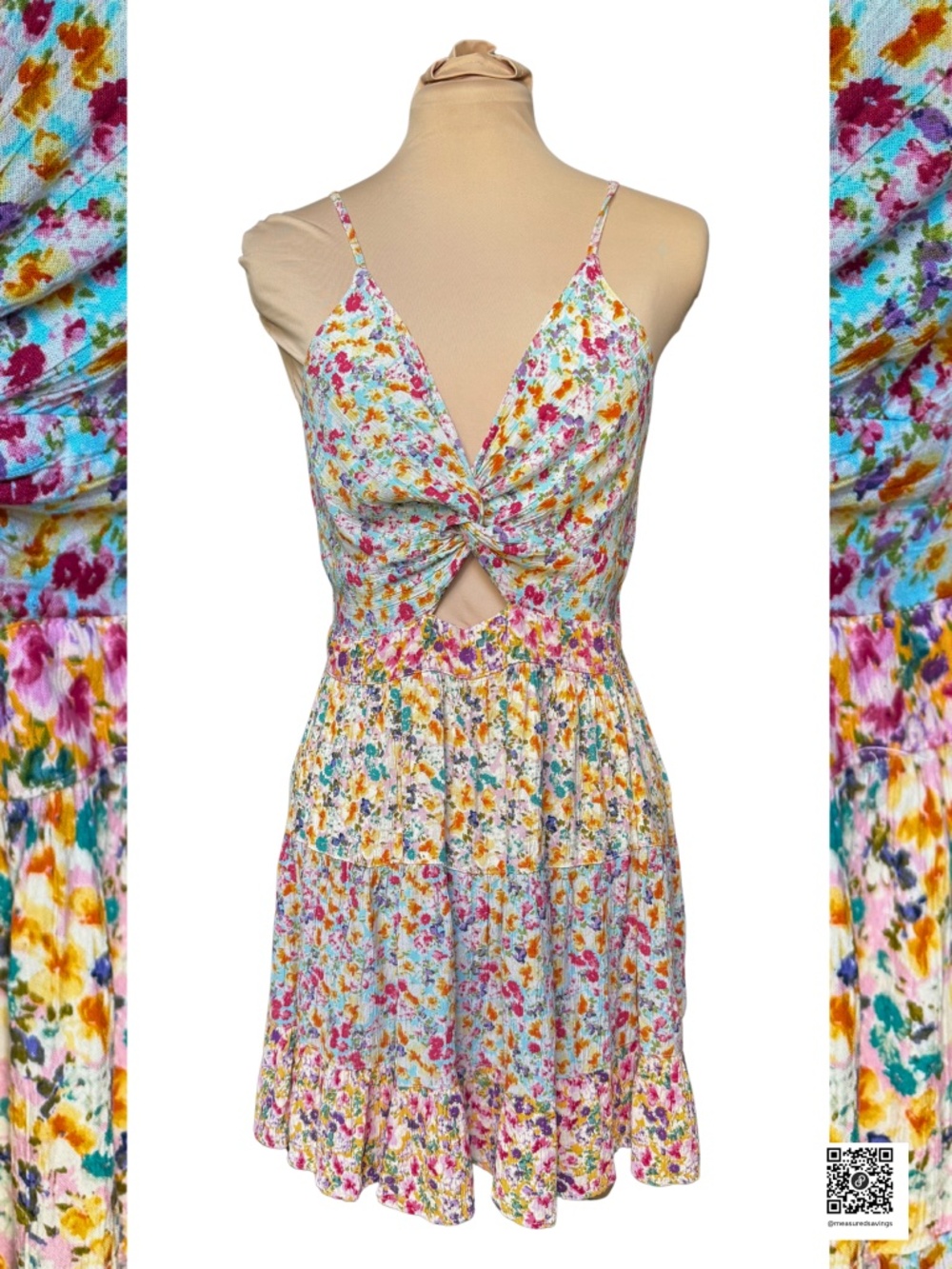 Large EUC - Angie - Twist - Front Sundress